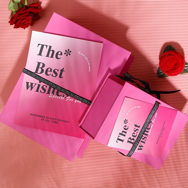 로즈 레드 (선물 상자 및 선물 가방);19*12.5*8