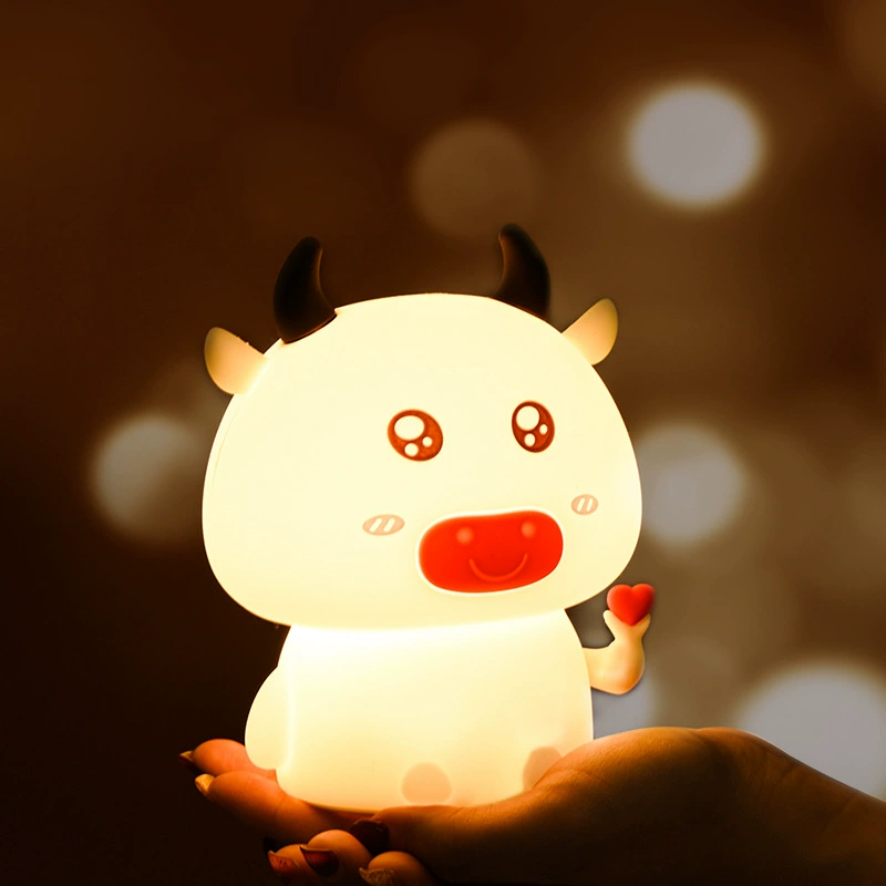 Creative cute night light, children's lantern for bed, remote control, Birthday gift
