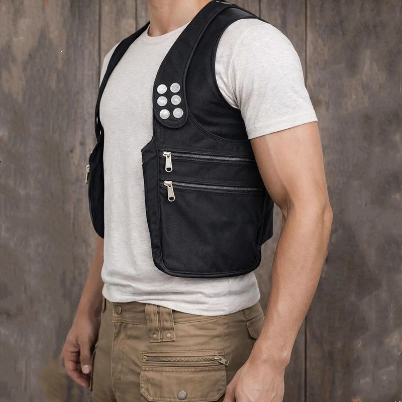 Anti-theft waist bag for close-fitting sports, mountaineering, international travel, European document wallet, portable underarm crossbody small bag