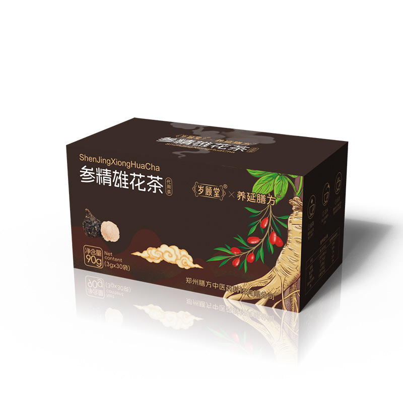 高麗人参雄花茶、高麗人参九宝茶、男性滋養茶、代替茶、腎臓強壮、精液強化、源工場直送、一件代発|undefined