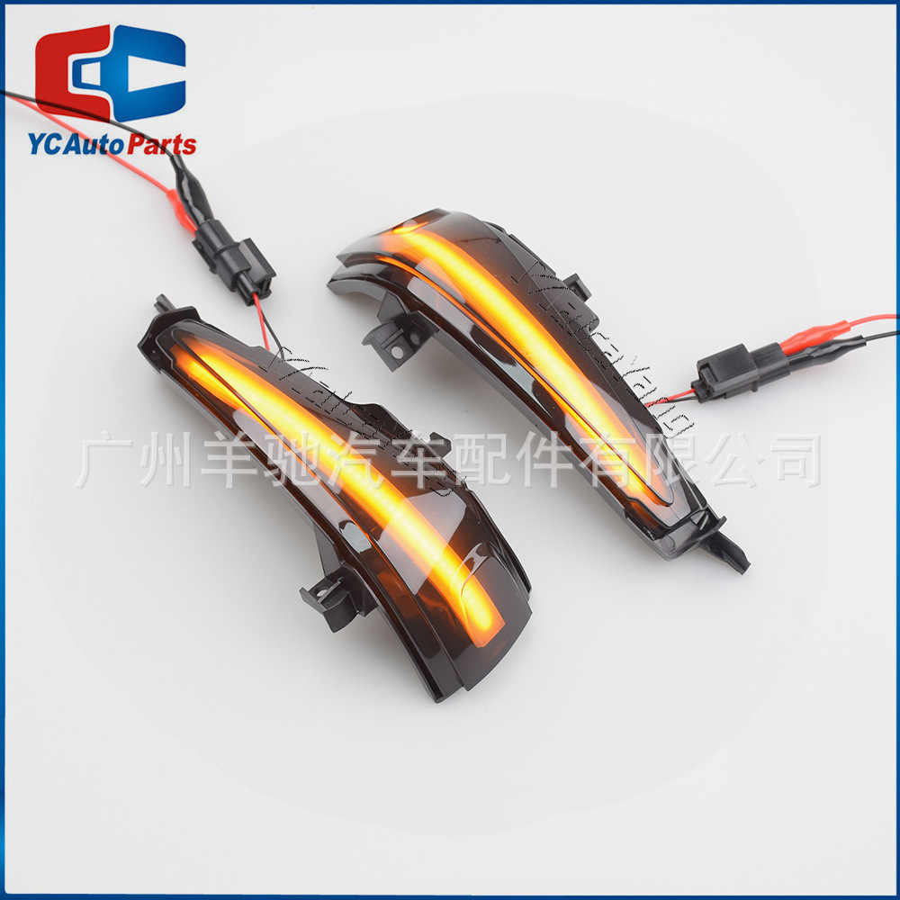 Indicación de señal del espejo retrovisor de flujo dinámico para la señal de dirección LED de la octava generación de Honda Civic MkFA8