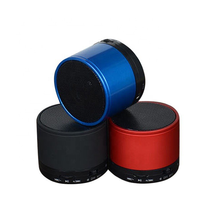 S10 tarjeta metálica bluetooth sonido tipo-C puerto mini altavoz portátil pequeño regalo de alta calidad de sonido