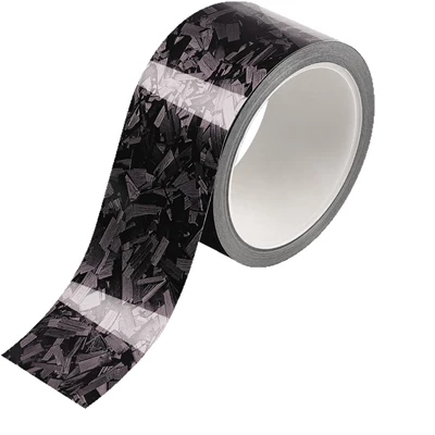 Car Door Sill Strip Anti-Step Pedal Decorative Strip Pet Forged Carbon Fiber Pattern Black Bumper Door Color Changing Film (Auto Color Change Film) - pet-flower-carbon-black-3cm5mmeters