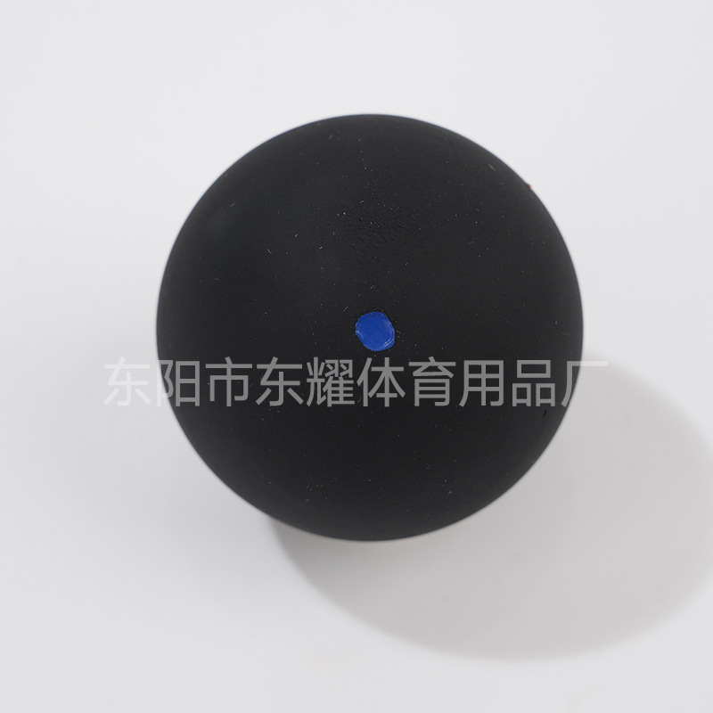 검은색 단일 파란색 점