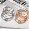 Advanced fashionable universal bracelet, retro accessory, jewelry, high-quality style, Birthday gift, wholesale