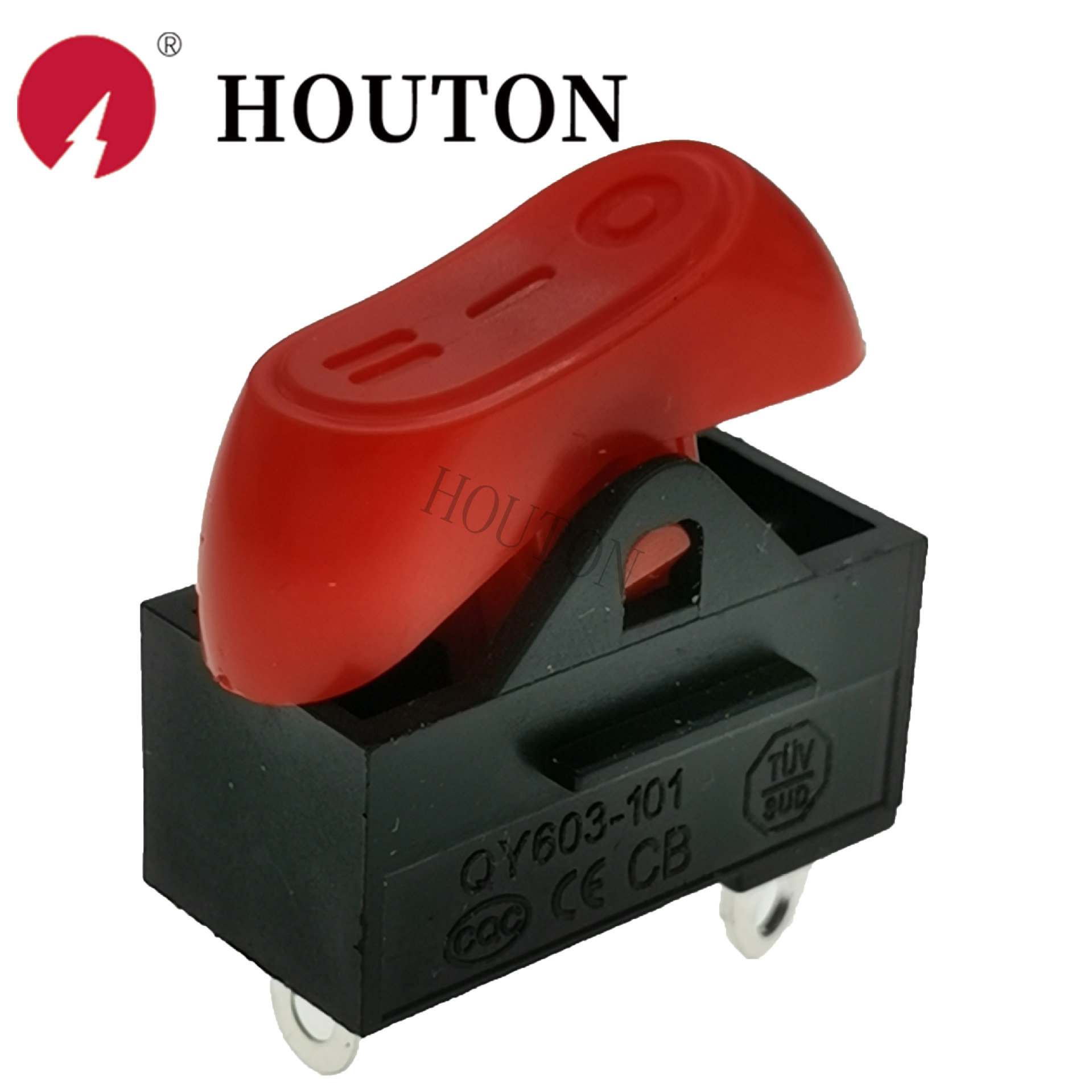 吹风机开关电吹风电源开关三脚三档吹风筒大功率铜脚开关10A250V