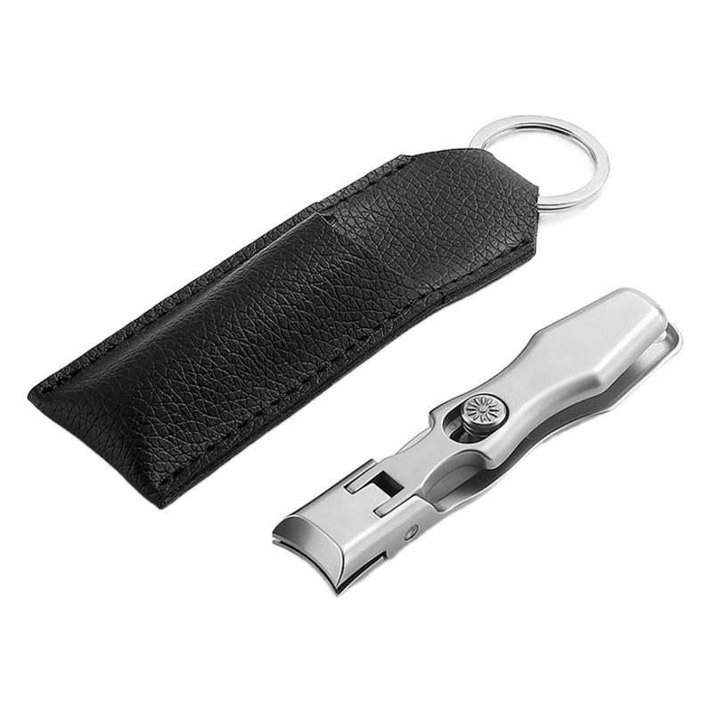 Stainless Steel Large Anti-Splash Nail Clipper Nail Groove Special Large Opening Toe Nail Clipper Cross-Border Nail Clipper Set