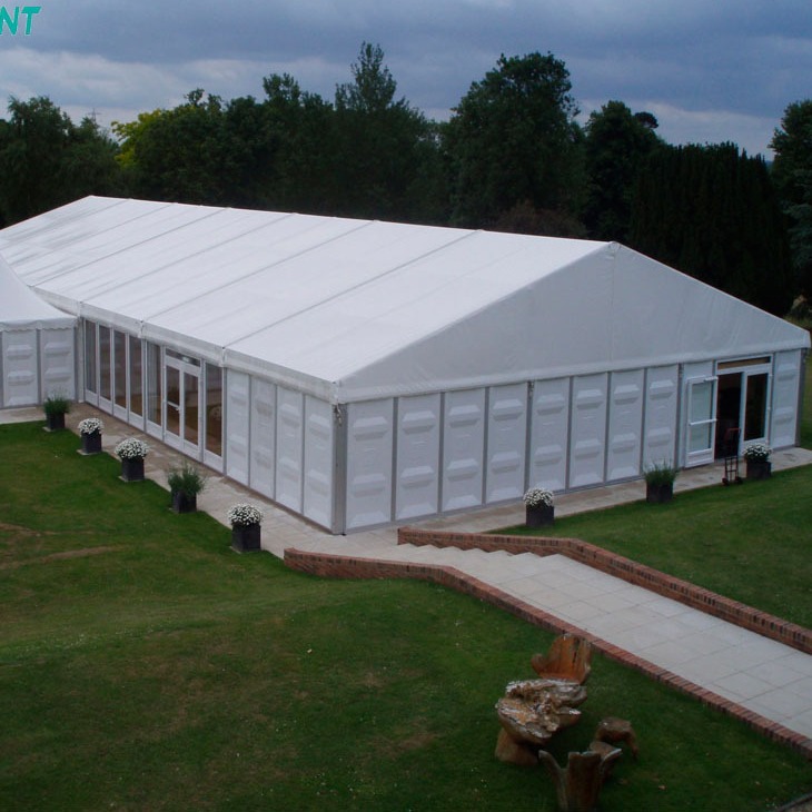 大型铝合金仓库帐篷 户外ABS硬体墙篷房 铝合金储物遮阳帐篷