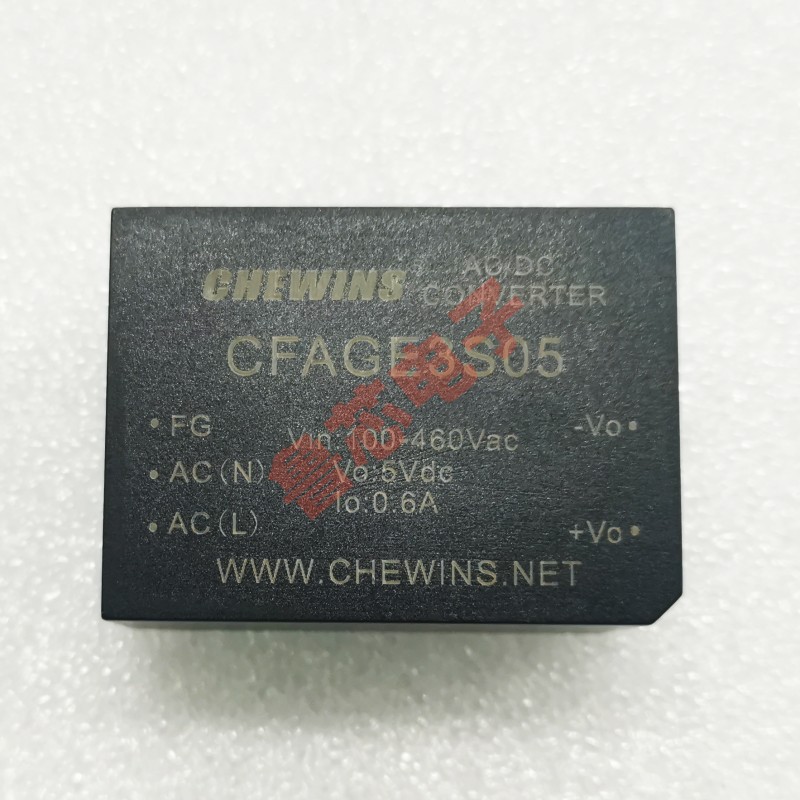 AC-DC电源模块100-460V输入 380V转5V 3W单路稳压输出CFAGE3S05