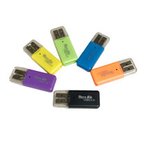 厂家批发 冰爽读卡器 microSD/TF卡/手机内存卡USB 2.0读卡器