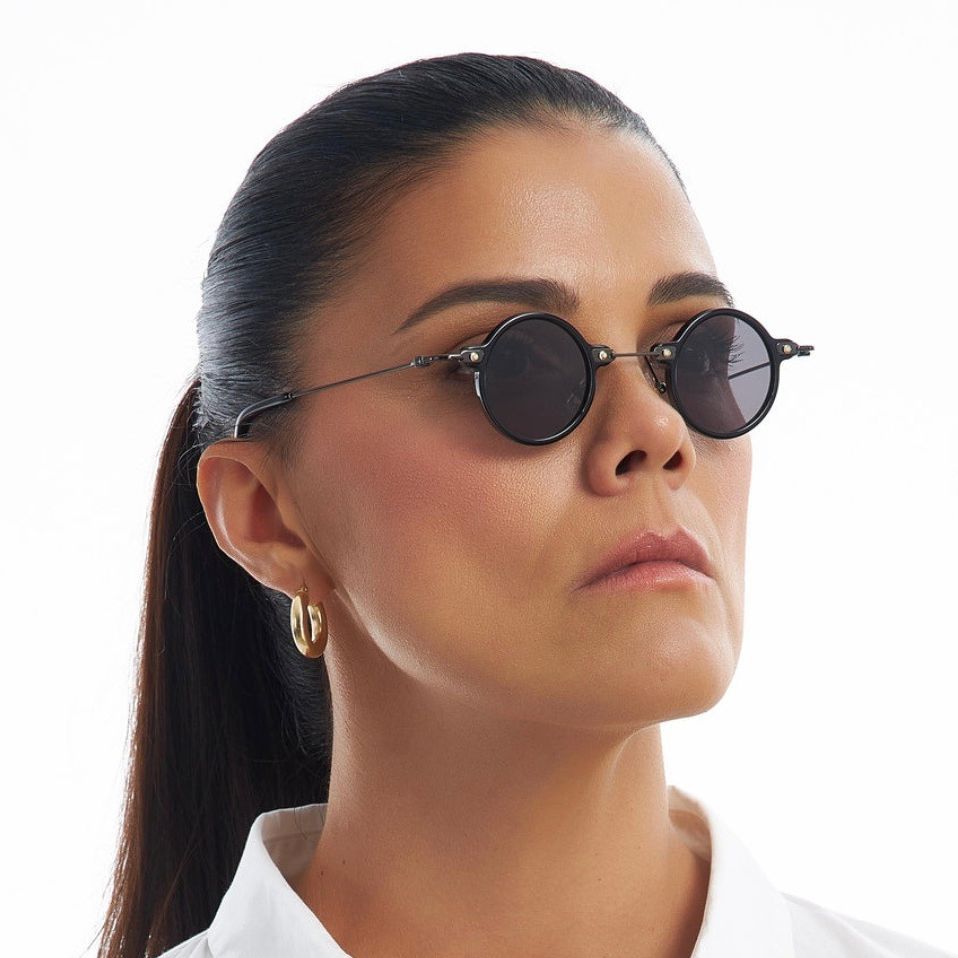 New Fashion Round Small Frame Men's Punk Hip Hop Personalized Instagram Sunglasses_voghion.com