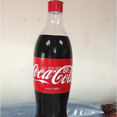 厂家直供充气酒瓶 PVC饮料瓶子 罐子充气广告模型充气瓶子