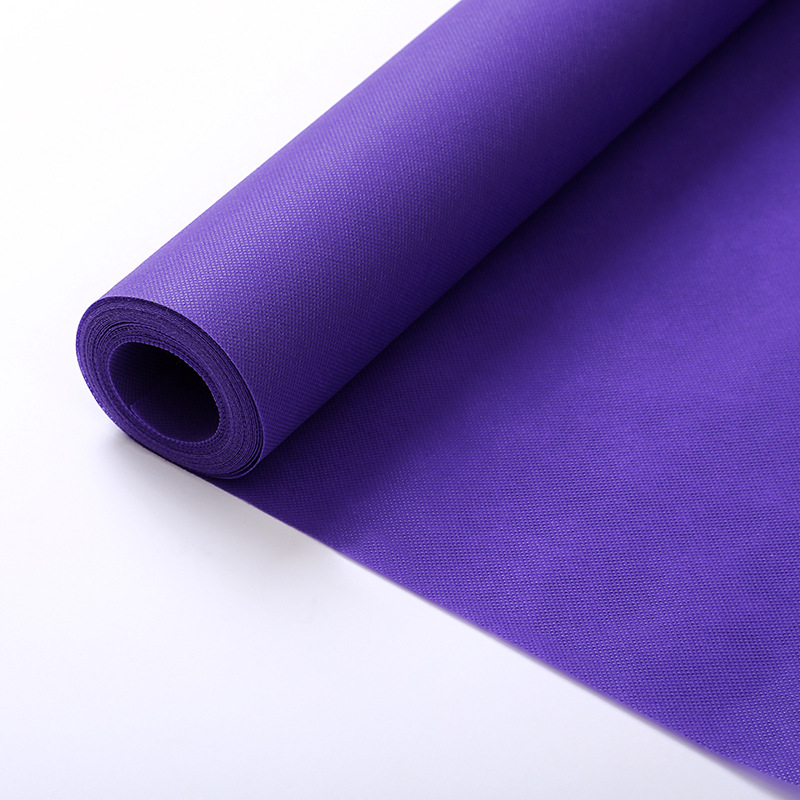 厂家直供PP纺粘环保无纺布全新料包边条彩色购物袋包装收纳衬布