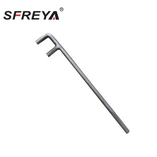 SFREYA stainless steel non-magnetic F type valve wrench anti-corrosion F wrench non-magnetic F wrench anti-corrosion