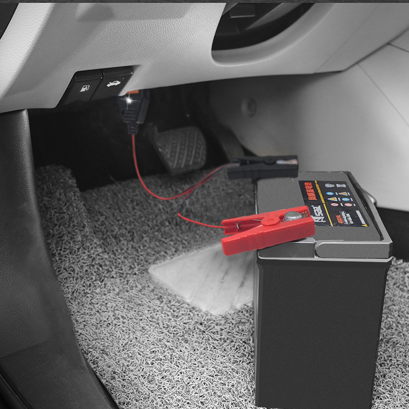 Clip de carga de batería Fuente de alimentación de emergencia ECU OBD2 Conector de apagado de emergencia Protector de memoria Cable