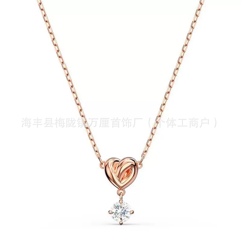 爱心绳结【玫瑰金色】