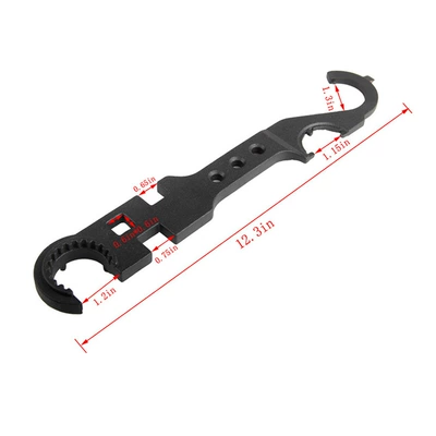 Cross-border hot sale high hardness disassembly tool metal large wrench outdoor field multi-function combination wrench (Mühərrik tənzimləmə alətləri) - field-multi-function-combination-wrench