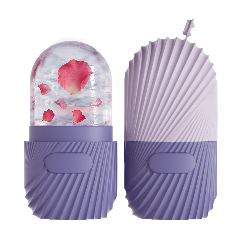 Silicone helado facial helado facial helado rodillo helado molde de masaje de belleza helado de silicona helado húmedo helado en stock