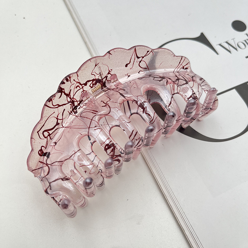 Pinza tipo tiburón extra grande de 13 cm, elegante y resistente