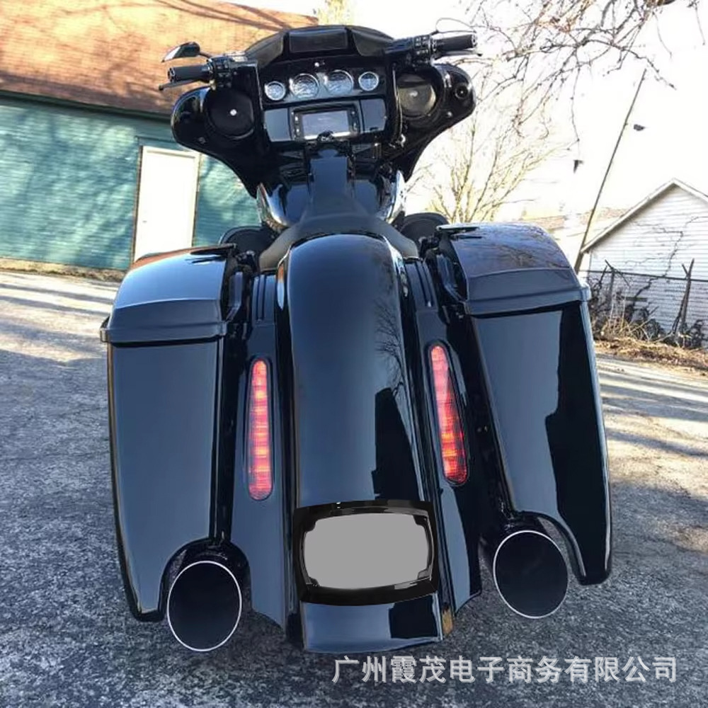 Suitable for Harley Cvo Road Glider Froadglide Rear License Plate Holder Led Light 23-25 Models Istreet