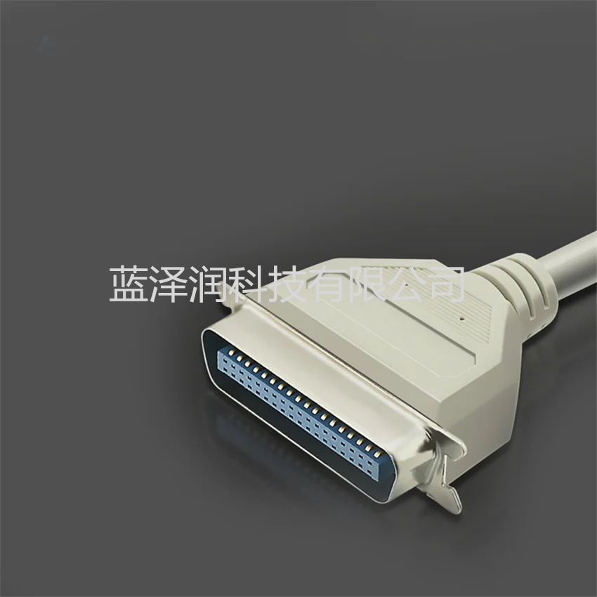 DB25至CN36并口打印线，25芯并口针式打印机，共享数据线，公母延