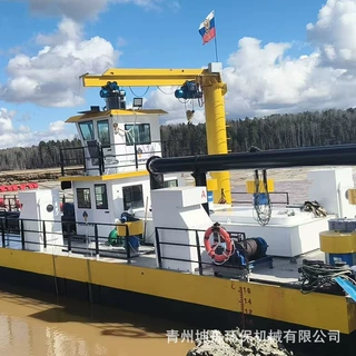 河流浅滩抽沙吸沙采砂设备港口湖泊疏浚设备操作简单大型抽沙船
