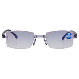 厂家直供 智能调节简约双光看远看近老花镜 中老年人小礼品 批发