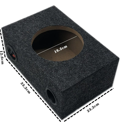 Wooden speaker enclosure for performance Car speaker/subwoofer - single-speaker-none-8inch-single