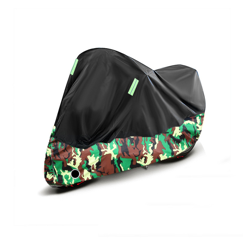 상단은 검정색, 하단은 위장