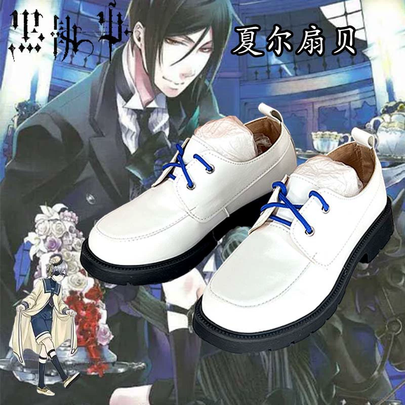 Черный дьякон Sheer гребешок косплей обувь