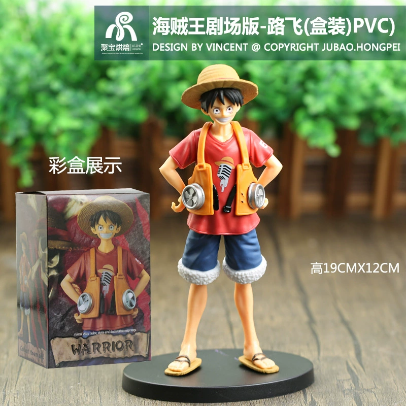 Фигура-анимационная слепая коробка живой версии большого набора серии One Piece периферия Лuffy Ута Санжи Зоро фигурная модель