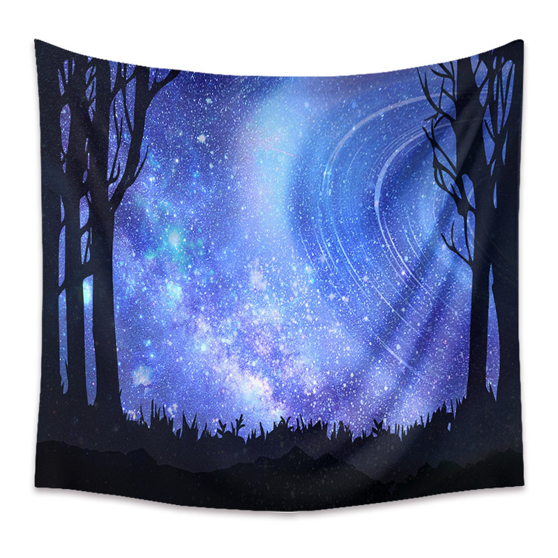 Fashion Universe Painting Wall Decoration Cloth Tapestry Wholesale Nihaojewelry display picture 76