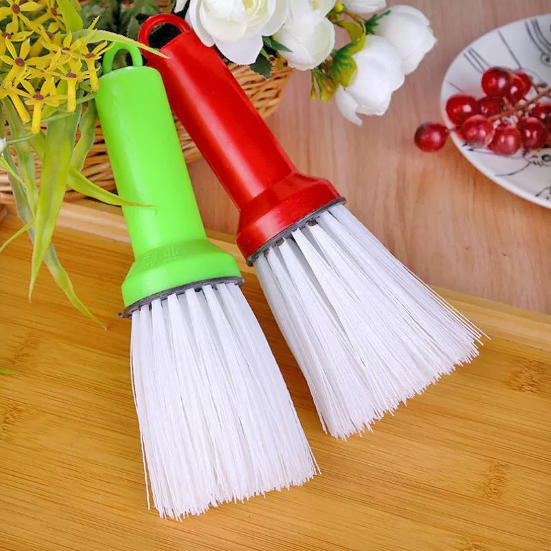 Пластиковая щетка для мытья кастрюль с мягкой щетиной, щетка для чистки с длинной ручкой, маленькая щетка для мытья кастрюль, щетка для чистки, щетка для мытья посуды с артефактом кухонных принадлежностей