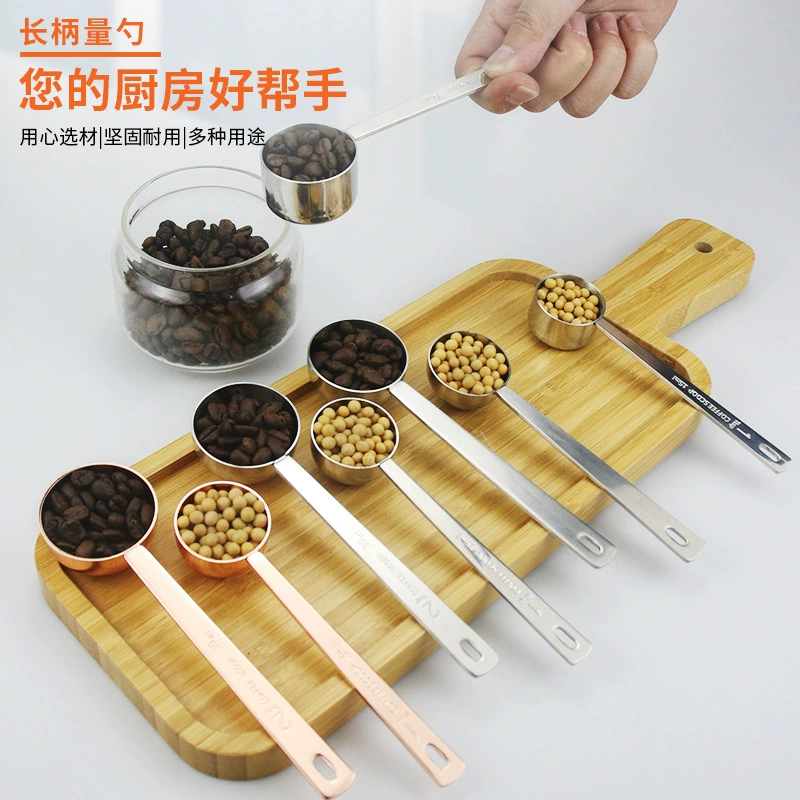 Мерные ложки из нержавеющей стали с длинной ручкой
