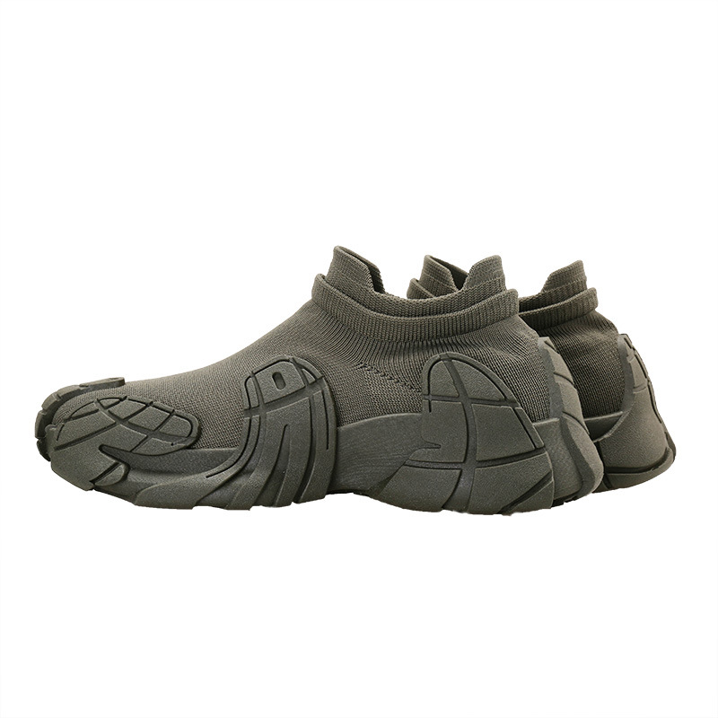 Herrenschuhe Atmungsaktive Sommerpaarschuhe Weiche Sohlen Nicht Müde Freizeitschuhe Modische Fliegende Gewebte Schuhe Herren Sportschuhe_voghion.com