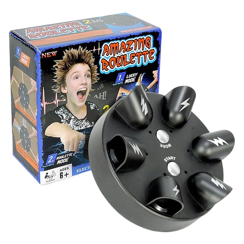 Juguete de Descompresión con Detector de Mentiras por Descarga Eléctrica, Juego de Mesa Creativo y Novedoso para Adultos, Accesorio de Broma para Aliviar el Estrés