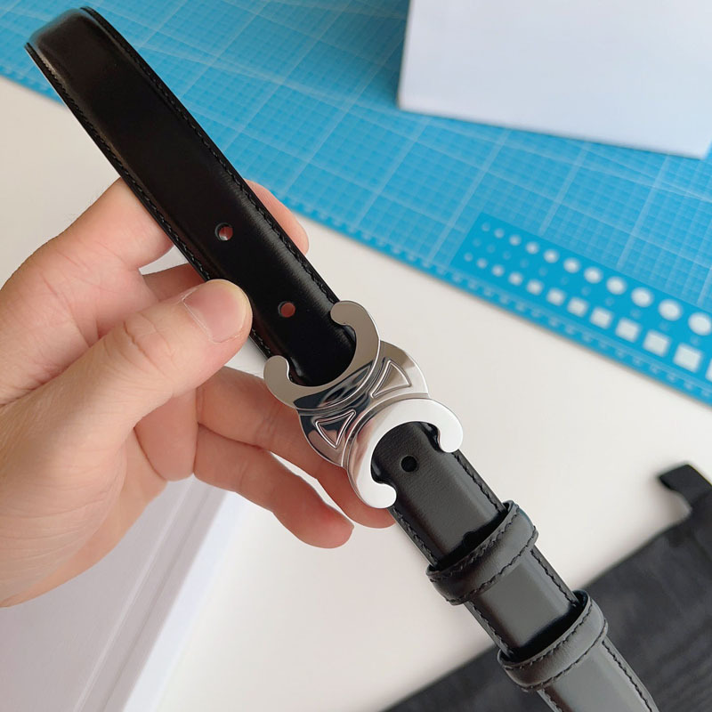 广州凯旋门皮带女真皮学生腰带韩版牛皮简约INS百搭牛仔裤装饰女