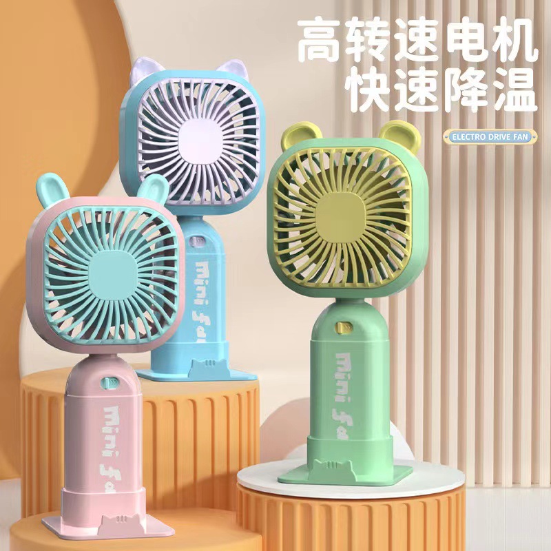 2024新款掛脖風扇夏季學生戶外手持usb充電無葉迷你風扇禮品批發