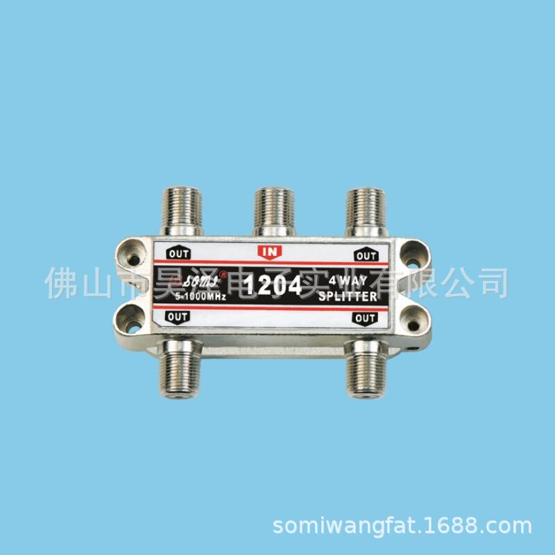 1 점 4 지점 유통 케이블 TV 신호 유통 업체 4 개 유통 업체 SPLITTER
