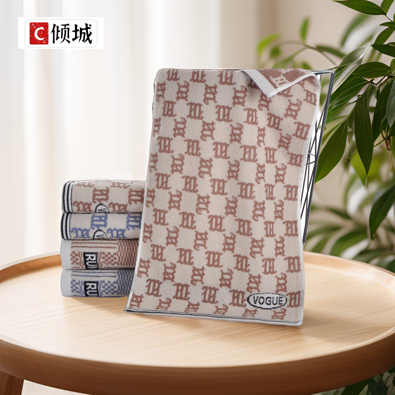 Wholesale Pure Cotton Jacquard Beauty Towel 30*60cm Pure Cotton Adult Face Wash Towel Soft, Absorbent and Easy to Use