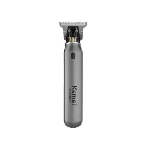 Kemei/Kemei hair scissors KM-1757 hollow cutter head oil head carving hair clipper cross-border e-commerce lithium battery