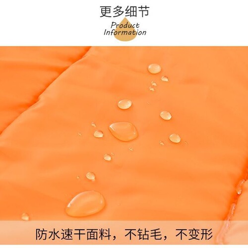 Hooded sleeping bag can be combined with hooded adult outdoor camping envelope sleeping bag camping office lunch break camping hiking
