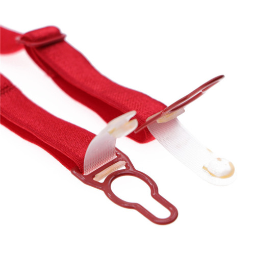 Varsbaby European and American sexy black garter belt erotic suspender women's seductive suspender stockings clip-on stockings non-slip