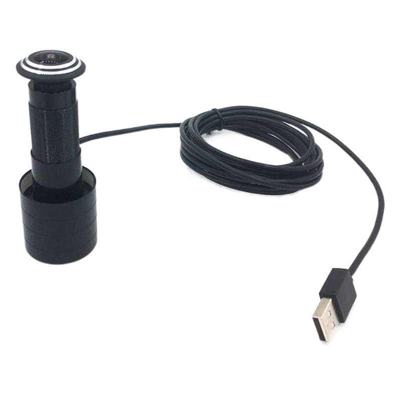 Gran angular HD 2 millones de píxeles unidad-libre Cámara USB Plug-and-play modificado USB casa gato Cámara del ojo