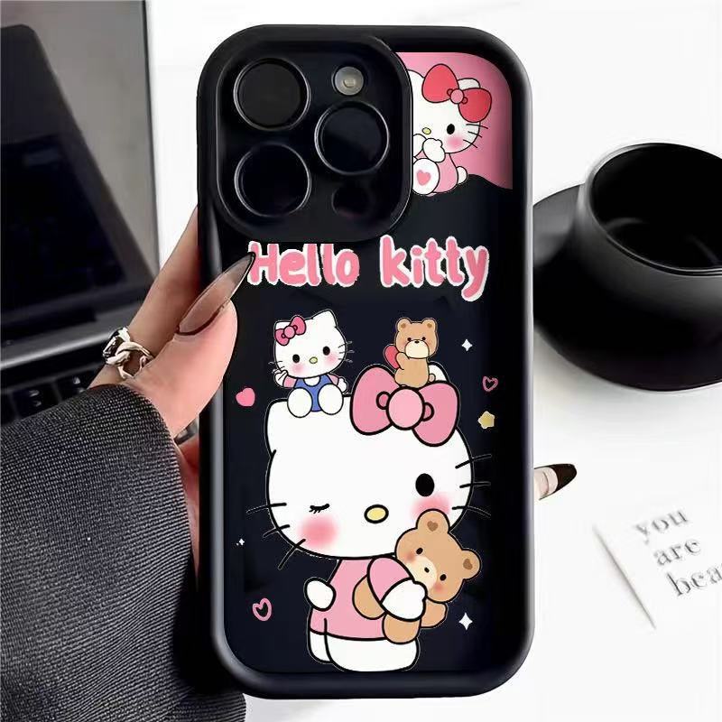 Funda linda para teléfono iphone16pro Apple 15 anti-caída 14 dibujos animados 13promax nuevo 12pro11