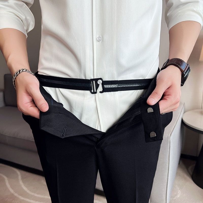 Shirt Non-slip Fixing Belt Business Dress Hem Fixed Belt Lightweight Invisible Elastic Belt Belt Adjustable Length Shirt Non-slip Fixing Belt Business Dress Hem Fixed Belt Lightweight Invisible Elastic Belt Belt Adjustable Length