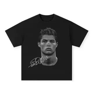 跨境欧码Men T-thirts Cristiano Ronaldo Pure Cotton American-
