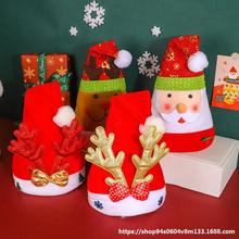 聖誕帽頭飾可愛鹿角聖誕老人cos道具節日裝飾兒童聖誕小禮物配飾