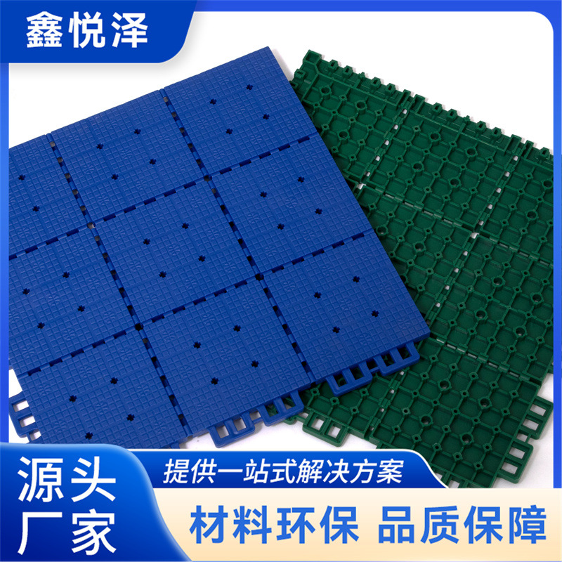 户外软塑1.0悬浮地板篮球场地垫防滑耐磨厂家直供