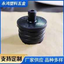 厂家定制批发35胶塞 T12水族灯塞 35直径玻璃管通用线孔5.0mm